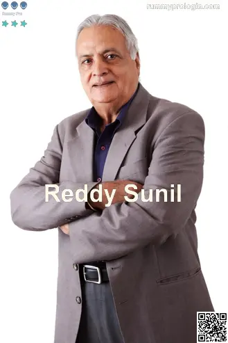 Portrait of Reddy Sunil, software development engineer reviewing Rummy Pro login and security guidance